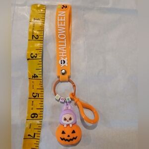 Halloween Monster Pumpkin  Keychain/bagcharm